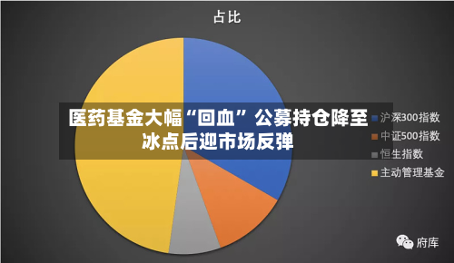医药基金大幅“回血” 公募持仓降至冰点后迎市场反弹-第2张图片