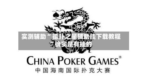 实测辅助“ 德扑之星辅助挂下载教程	”确实是有挂的-第3张图片
