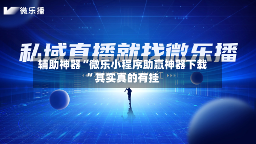 辅助神器“微乐小程序助赢神器下载”其实真的有挂