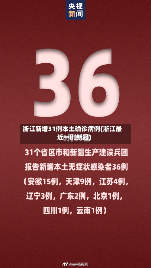 浙江新增31例本土确诊病例(浙江最近一例新冠)-第2张图片