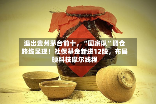 退出贵州茅台前十,“国家队”调仓路线显现!社保基金新进12股,布局硬科技摩尔线程