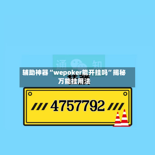 辅助神器“wepoker能开挂吗”揭秘万能挂用法-第3张图片