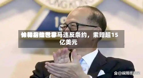 长和启动世界仲裁指控巴拿马违反条约	，索赔超15亿美元-第2张图片