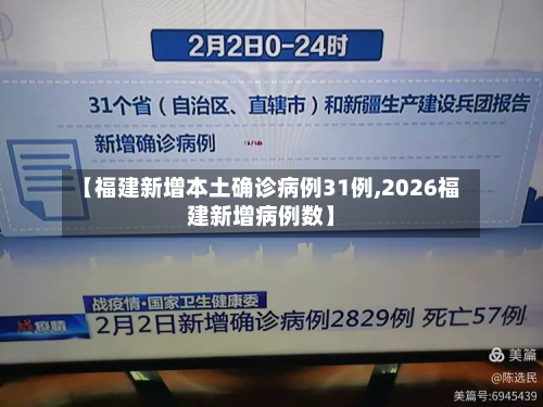 【福建新增本土确诊病例31例,2026福建新增病例数】-第2张图片