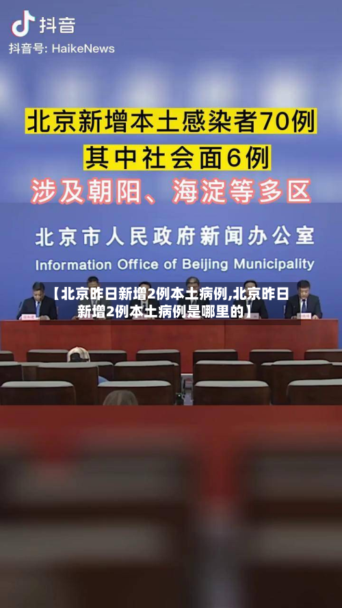 【北京昨日新增2例本土病例,北京昨日新增2例本土病例是哪里的】-第2张图片