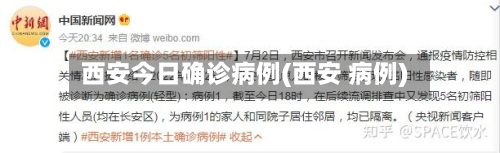 西安今日确诊病例(西安 病例)-第3张图片