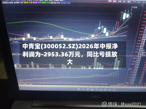 中青宝(300052.SZ)2026年中报净利润为-2953.36万元,同比亏损放大
