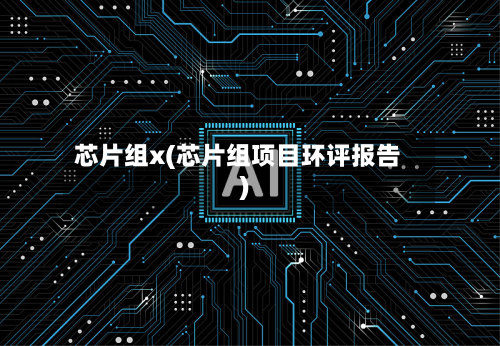 芯片组x(芯片组项目环评报告)