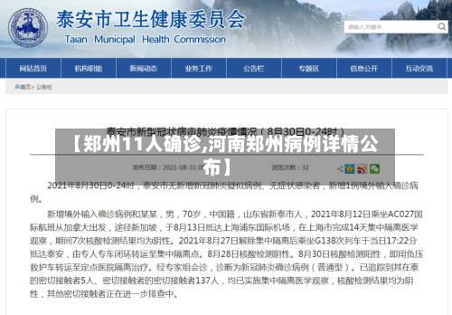 【郑州11人确诊,河南郑州病例详情公布】-第2张图片