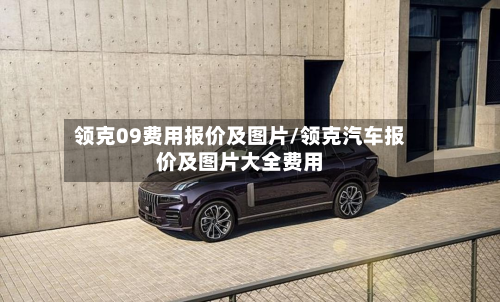 领克09费用报价及图片/领克汽车报价及图片大全费用-第2张图片