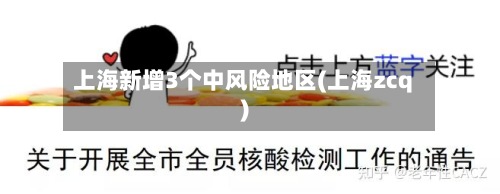 上海新增3个中风险地区(上海zcq)