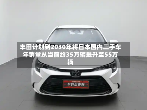 丰田计划到2030年将日本国内二手车年销量从当前约35万辆提升至55万辆-第1张图片