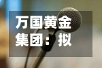 万国黄金集团：拟认购摩根大通Mansart隔夜基金1.038亿美元-第3张图片