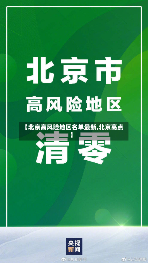 【北京高风险地区名单最新,北京高点】-第3张图片
