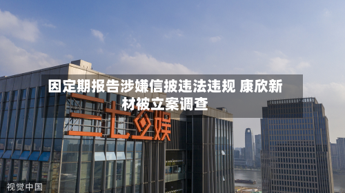 因定期报告涉嫌信披违法违规 康欣新材被立案调查-第3张图片