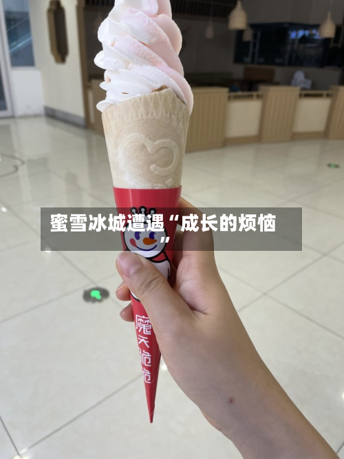 蜜雪冰城遭遇“成长的烦恼	”-第2张图片