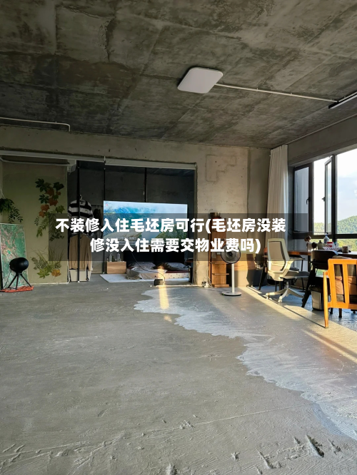 不装修入住毛坯房可行(毛坯房没装修没入住需要交物业费吗)-第3张图片