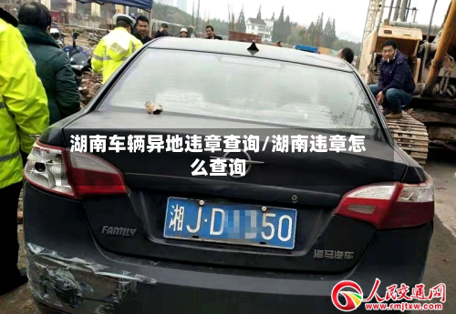 湖南车辆异地违章查询/湖南违章怎么查询