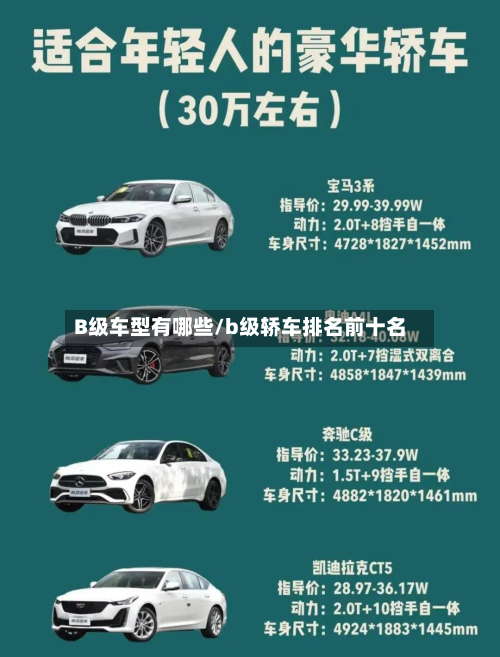 B级车型有哪些/b级轿车排名前十名