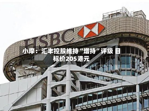 小摩：汇丰控股维持“增持”评级 目标价205港元-第1张图片