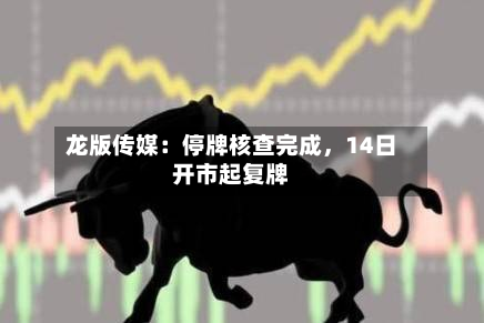 龙版传媒：停牌核查完成，14日开市起复牌-第2张图片