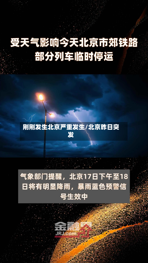 刚刚发生北京严重发生/北京昨日突发