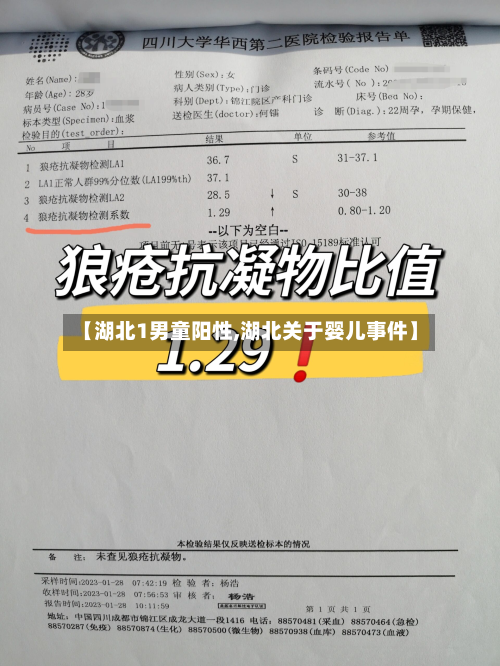 【湖北1男童阳性,湖北关于婴儿事件】
