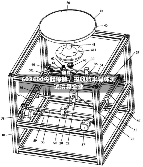 603400今起停牌	，拟收购半导体测试治具企业-第2张图片