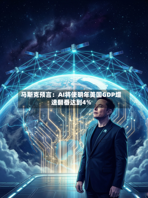 马斯克预言：AI将使明年美国GDP增速翻番达到4%