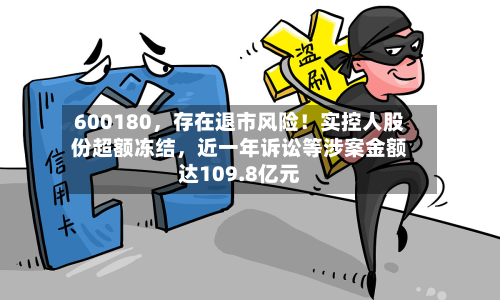 600180，存在退市风险！实控人股份超额冻结	，近一年诉讼等涉案金额达109.8亿元-第2张图片