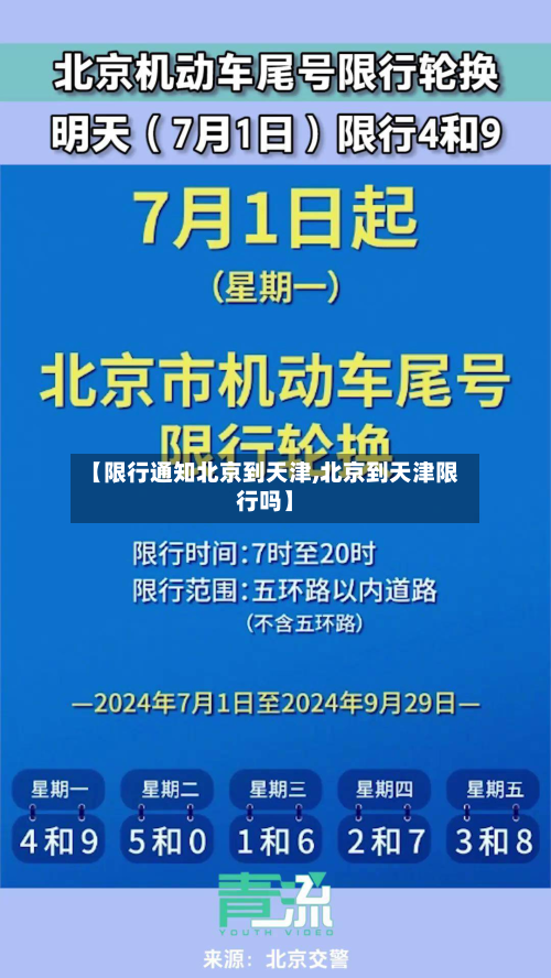 【限行通知北京到天津,北京到天津限行吗】