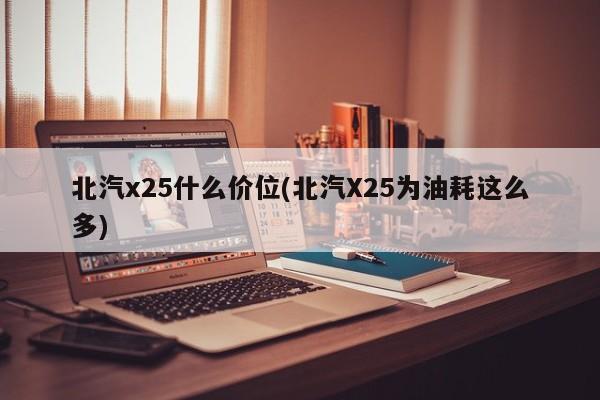 北汽x25什么价位(北汽X25为油耗这么多)